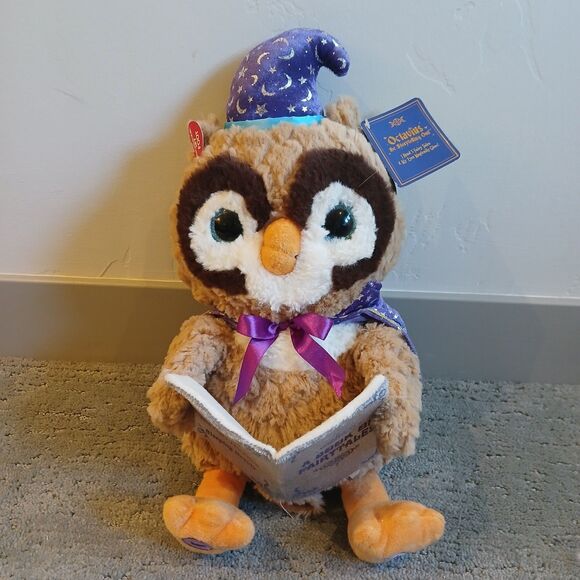 Cuddle Barn Octavius Book of Fairytales Automated Plush No Sound No Lights - Picture 1 of 9